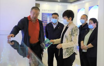 市委常委、宣傳部部長韋青到寶泰隆走訪調(diào)研